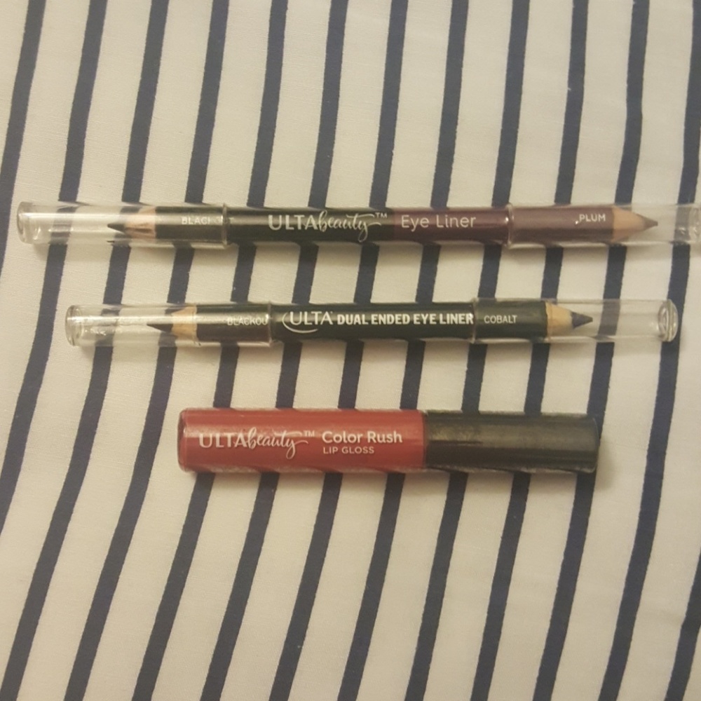 ULTA Beauty Eyeliners + Lip Gloss